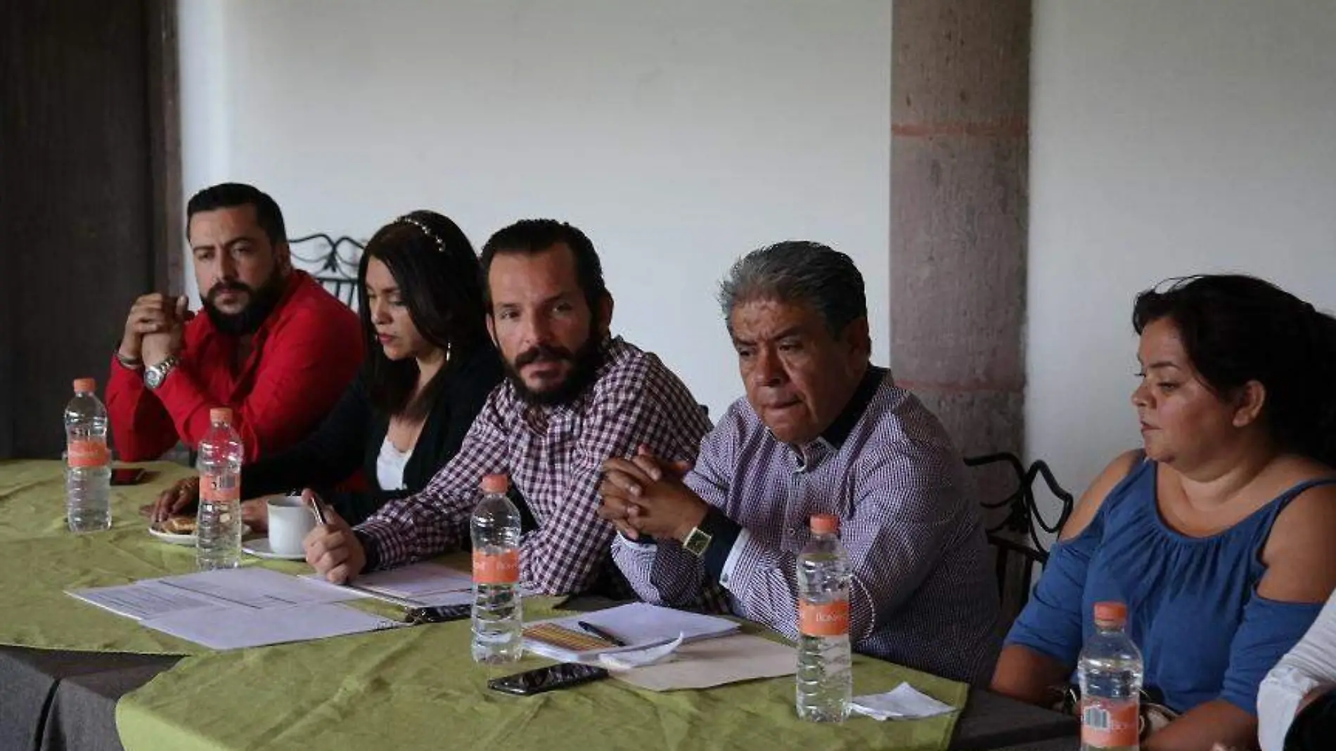 El dirigente del PRI en el estado sostuvo una reunión con las estructuras de San Juan del Rio.